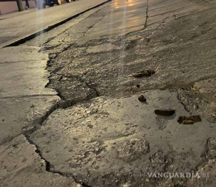 $!En calles de alto tránsito y otras donde existen servicios de comida como Nicolás Bravo, Miguel Hidalgo y Ramos Arizpe, las heces forman parte de la vida de las banquetas.