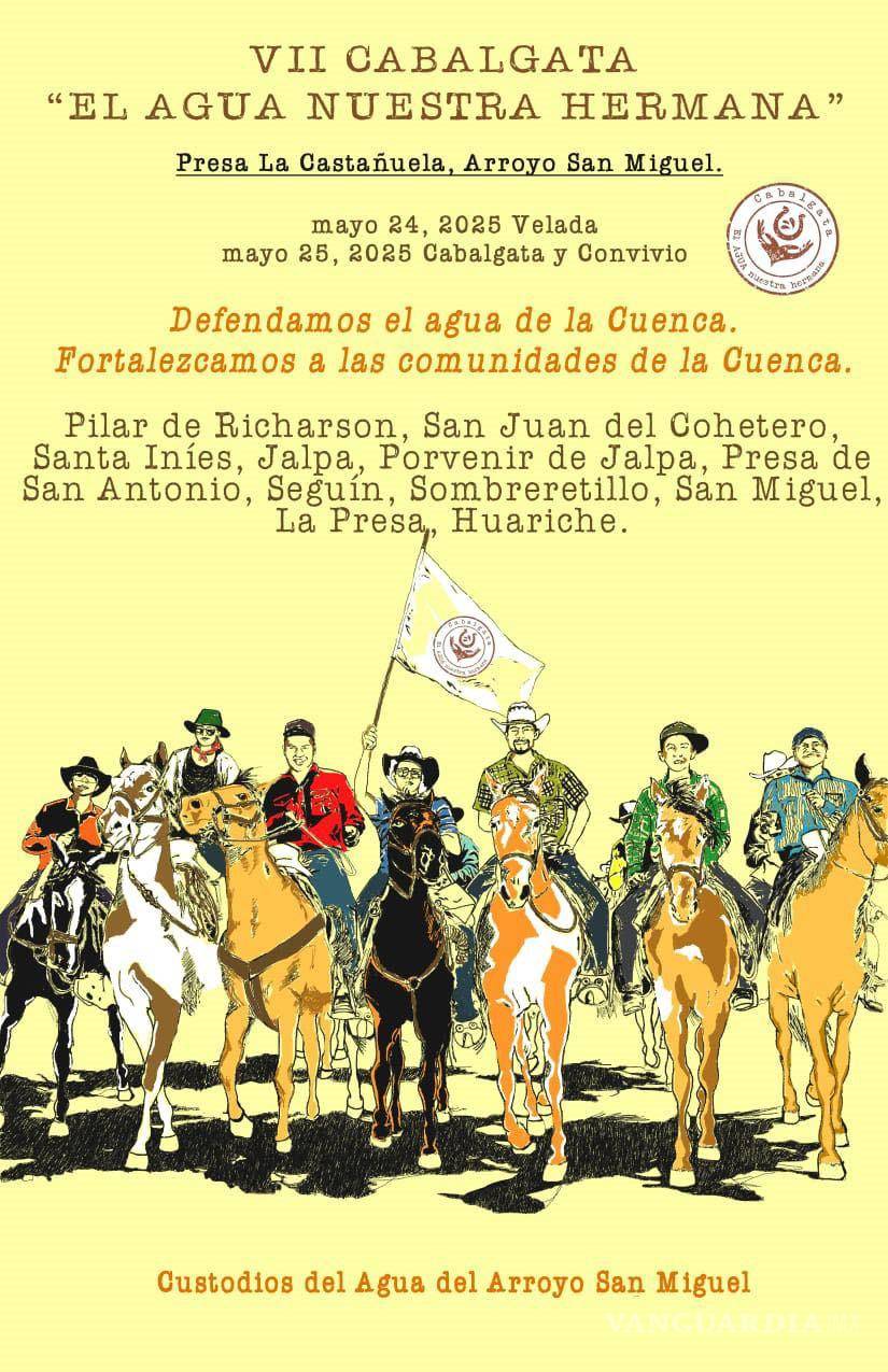 $!Habitantes de más de 10 comunidades participaran como “Custodios del agua del arroyo San Miguel”.