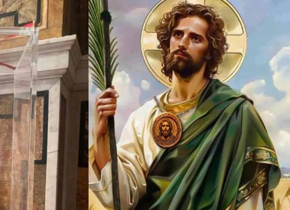 veneran reliquia de San Judas