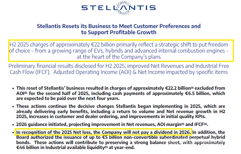 $!En un comunicado oficial, Stellantis reveló el cambio de estrategia financiera.