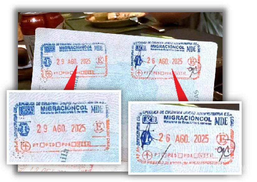 $!En las fechas en que se señala que en Nuevo León se le pagó 700 mil pesos en efectivo a Armando Castilla, él estaba en Colombia.