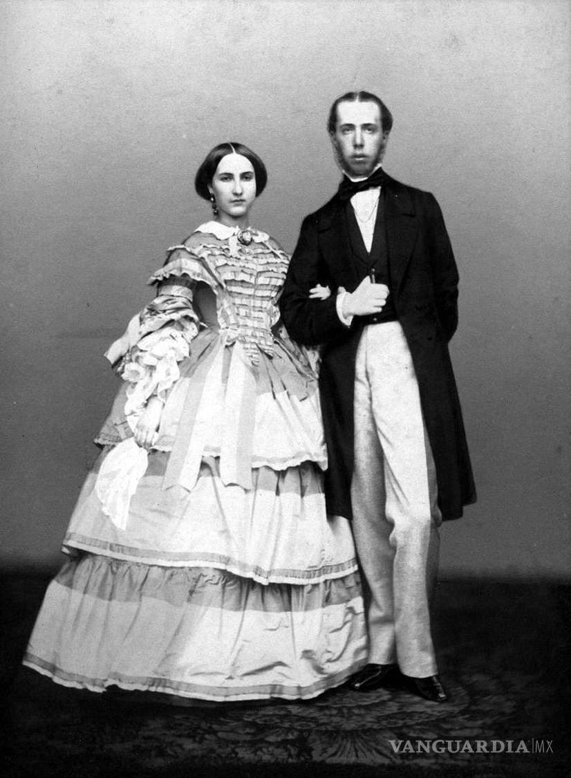 $!Maximiliano y Carlota en un fotografía captada a su llegada a México.