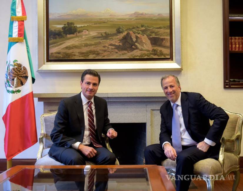 $!Peña Nieto se reúne con José Antonio Meade tras elección presidencial