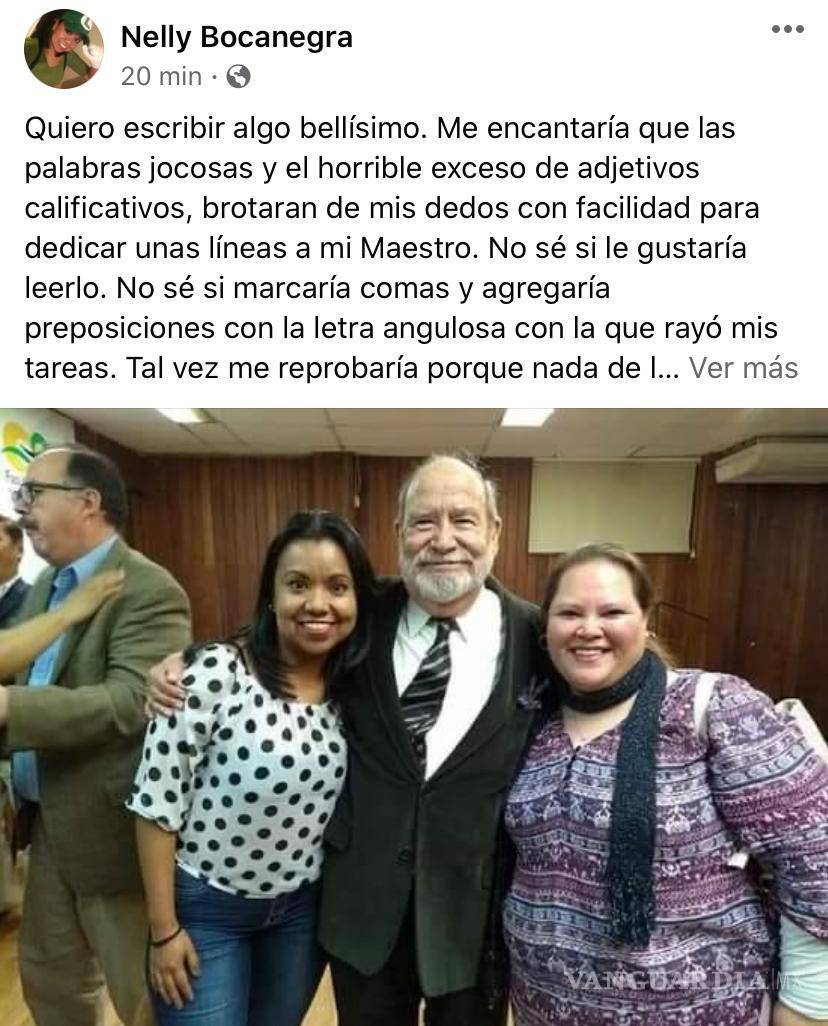$!Fallece a los 83 años el escritor e historiador Javier Villarreal Lozano