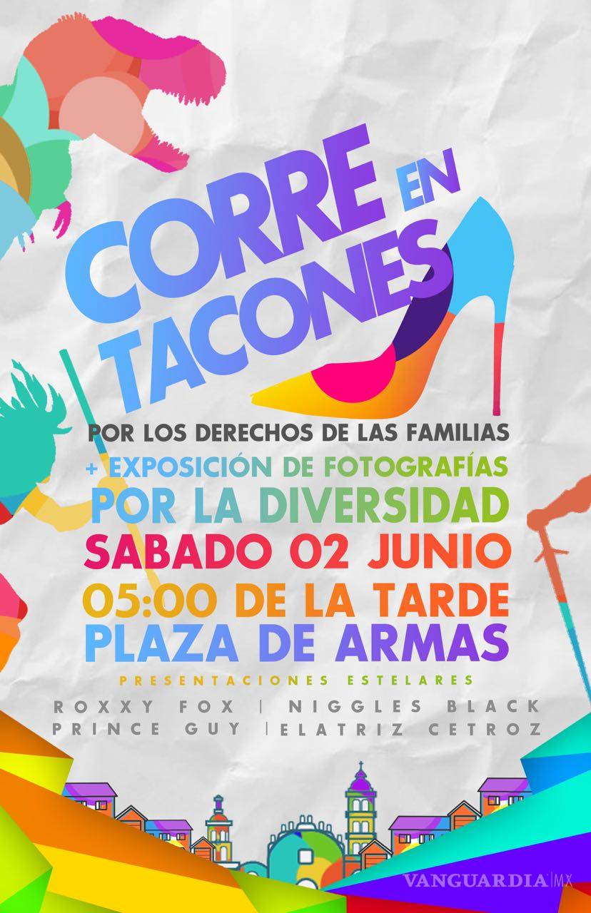 $!Habrá carrera en tacones en solidaridad con la población trans de Saltillo