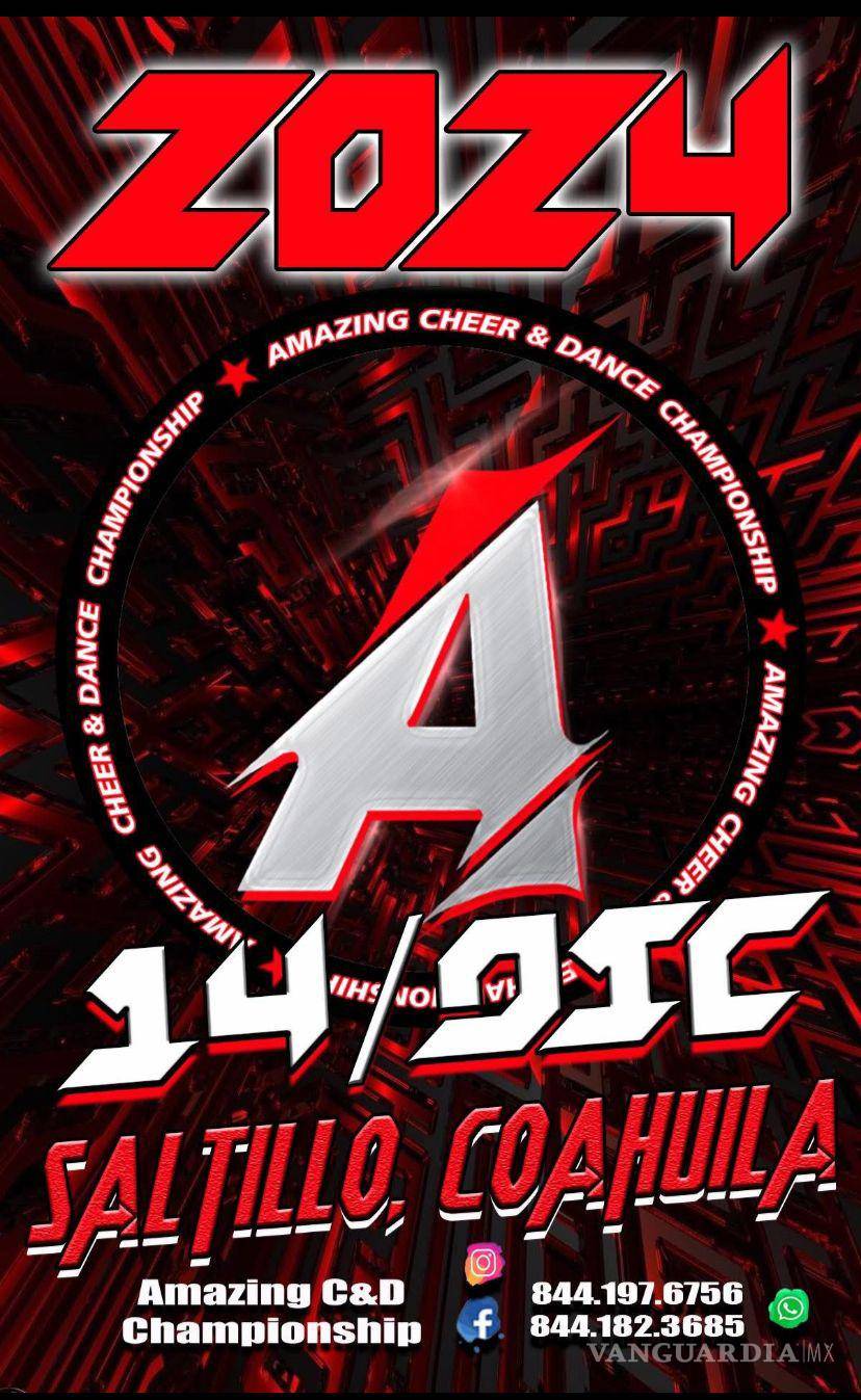 $!Este 14 de diciembre, participarán en el Amazing C&amp;D Championship en Saltillo.