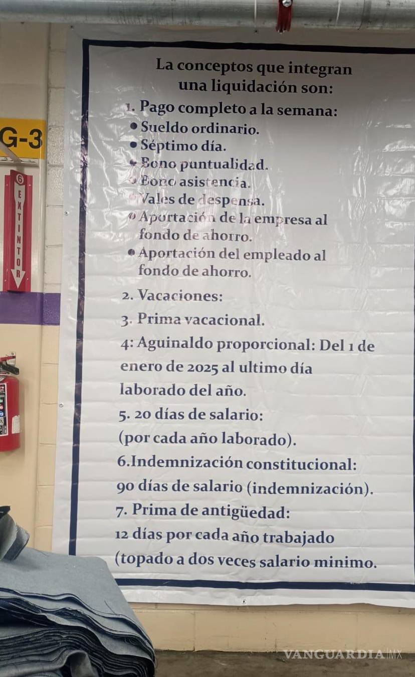 $!Se les está dejando en claro a los trabajadores, a qué tienen derecho.