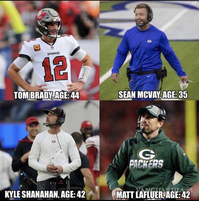 $!Tom y sus Bucs se verán en la Ronda Divisional ante McVay y sus Rams. De vencer, iría contra el equipo vencedor entre Shanahan y Lafluer.