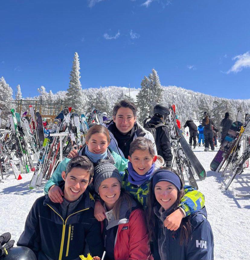 $!La familia Garza de la Peña disfrutó de la nieve en Lake Tahoe.