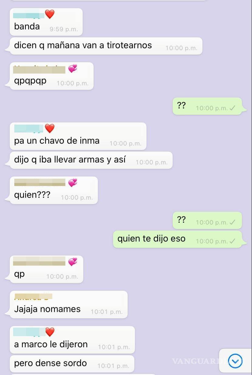 $!Alertan por amenaza de tiroteo en Colegio de Castaños, Coahuila