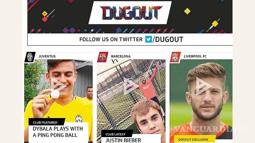 $!Dugout, la plataforma social de los grandes del fútbol europeo
