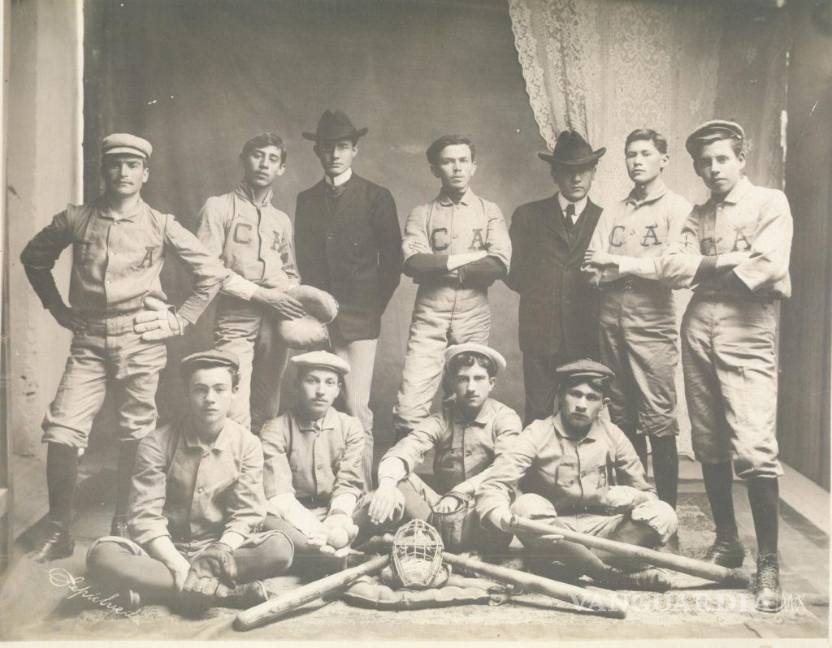 El primer equipo de beisbol en Saltillo