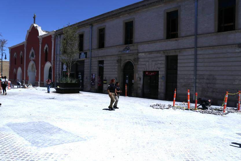 $!La remoción de los leones causa polémica porque en el apartado Construcción de Andadores y Equipamiento de Paseo Capital en el concepto 4.02 se presupuestó el “mantenimiento de esculturas de león”.