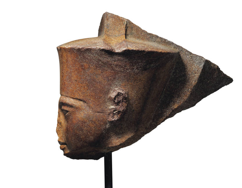 $!Exige Egipto que se detenga la subasta de una escultura del rey Tutankamón