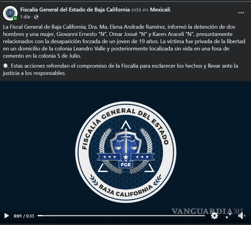 $!Joven de 19 años fue torturado y asesinado; hallan indicios de ritual en crimen ocurrido en Mexicali