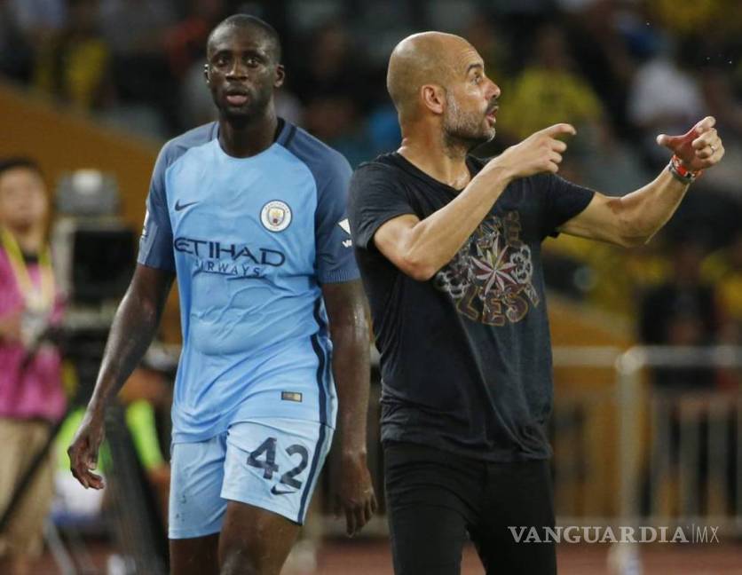 Espero una disculpa o Yaya Touré no jugará más en mi equipo: Guardiola