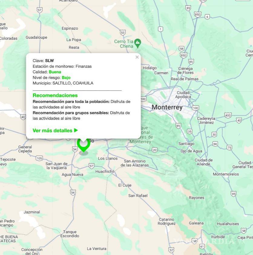 $!Monitoreo del aire en Saltillo.