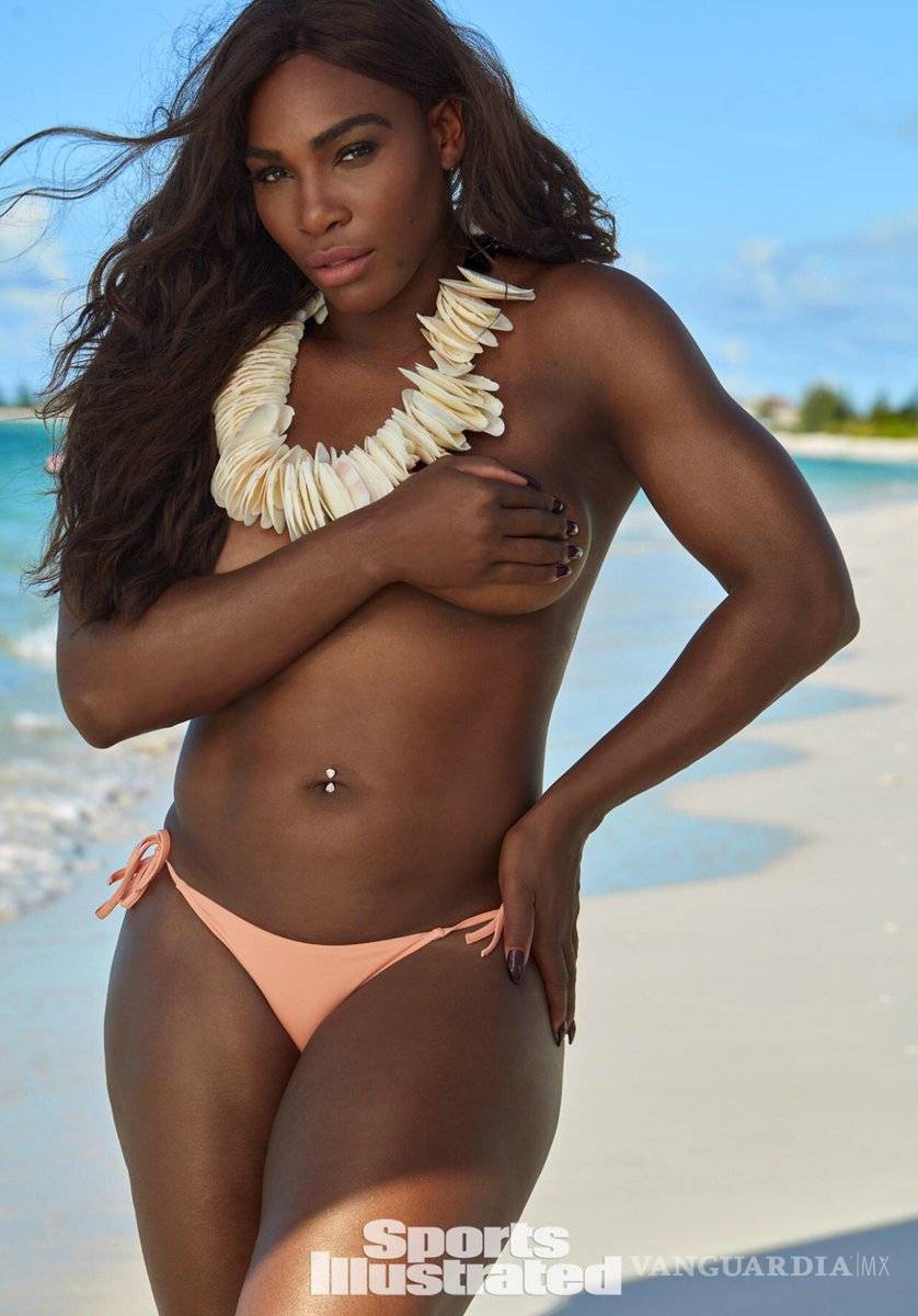 $!Serena, Wozniacki y Bouchard posaron en traje de baño para Sport Illustrated