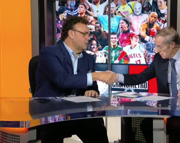 Durante un programa en vivo, José Ramón Fernández cuestionó las críticas de David Faitelson hacia Antonio Mohamed tras la final Toluca vs Tigres.