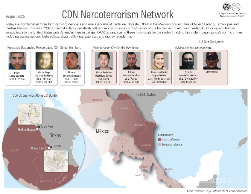 $!EU sanciona a líderes del Cártel del Noreste y a narcorapero “El Makabelico” por narcoterrorismo y lavado de dinero