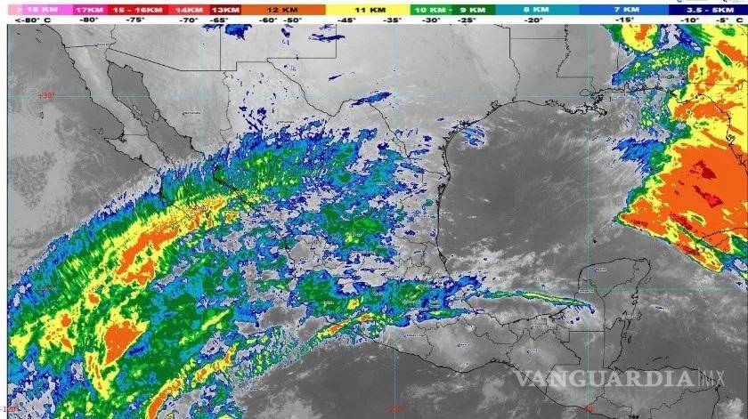 $!Clima en México: En estos estados habrá lluvias intensas y ambiente gélido por Frente frío No. 19