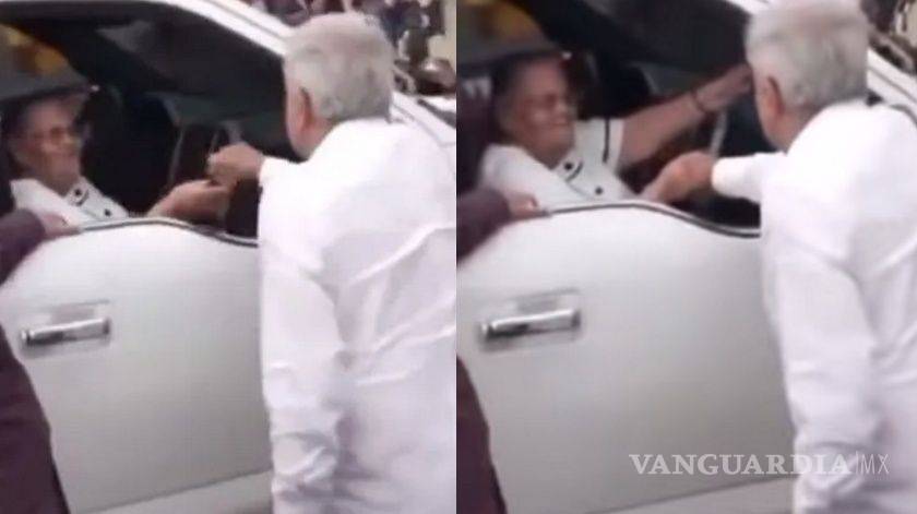 'NarcoPresidente': Tunden a AMLO en redes por saludar a mamá de 'El Chapo' en Sinaloa
