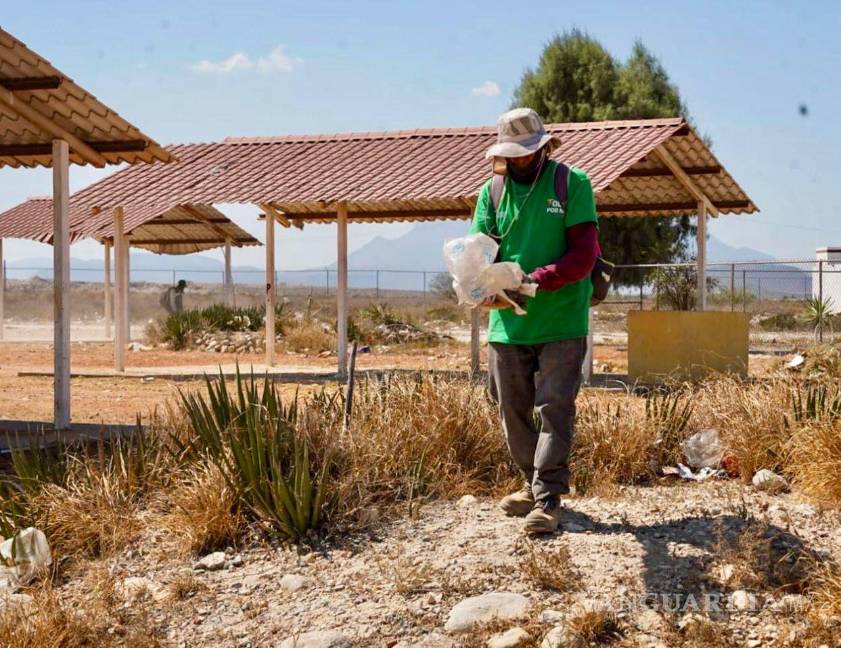 $!Las brigadas de Embellecimiento Urbano, Parques y Jardines y del programa de Empleo Temporal participan activamente.