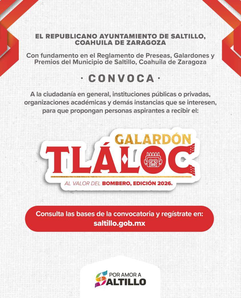 $!La convocatoria para el Galardón Tláloc permanecerá abierta hasta el próximo 31 de julio.