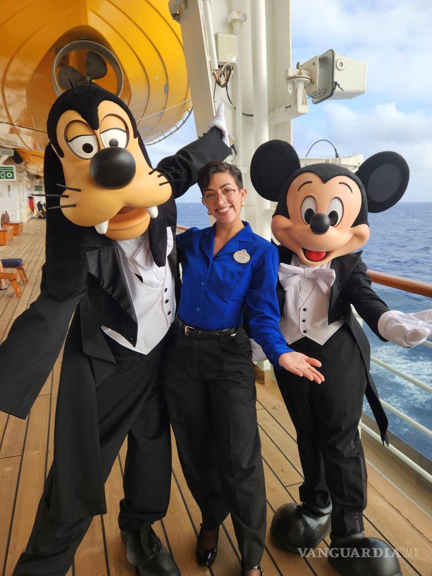 $!Su experiencia con Disney Cruise Line representó uno de los capítulos más especiales de su trayectoria.