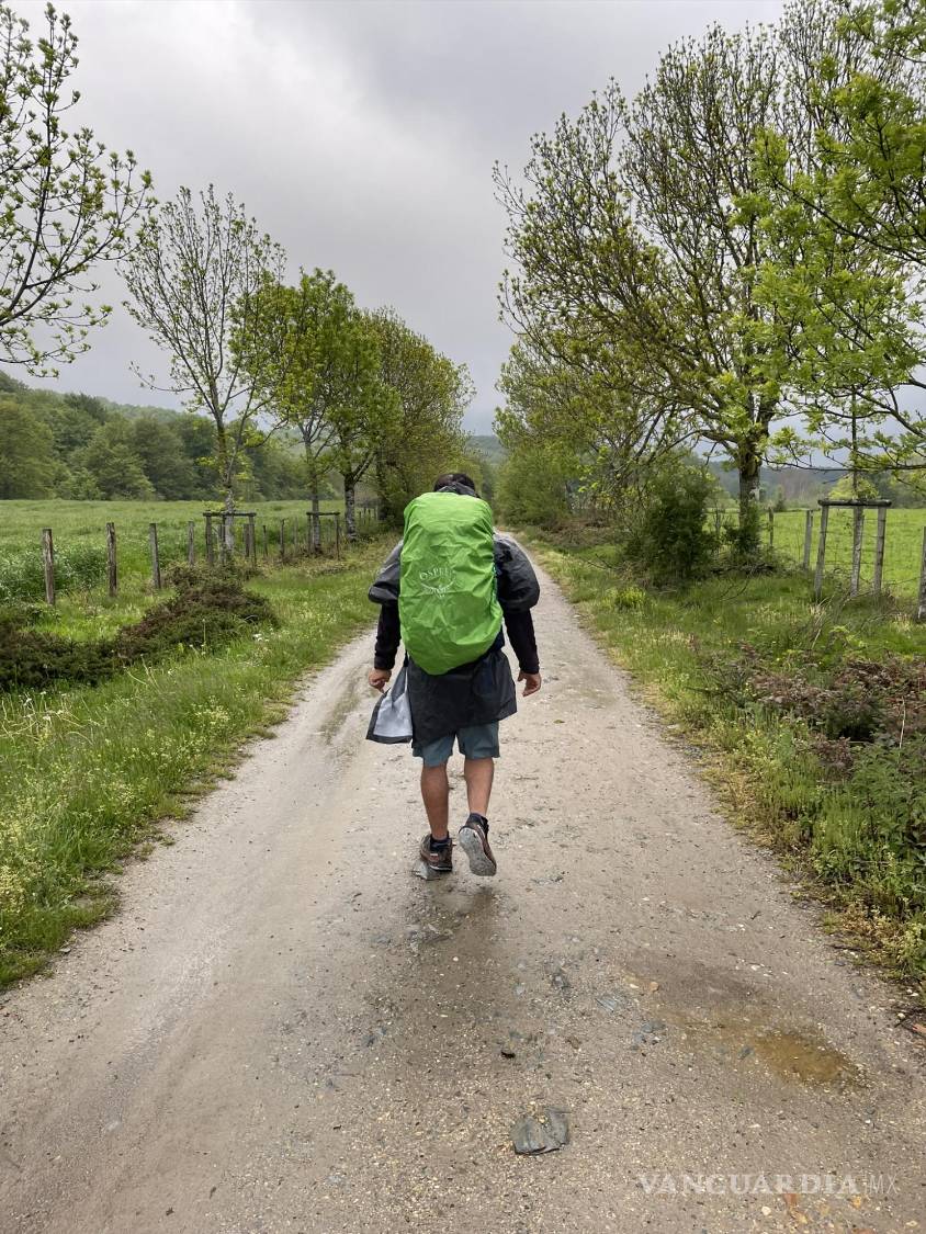 $!Don Paco, el saltillense de corazón que cumplió su sueño en el Camino de Santiago