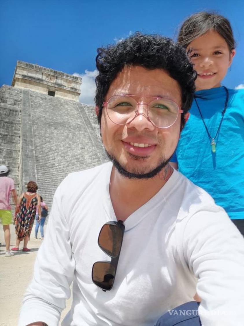 $!A Miguel y su hija, la pequeña Regina, les encant viajar juntos.