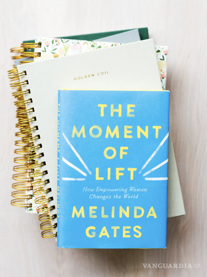 $!The moment of lift, Melinda Gates.