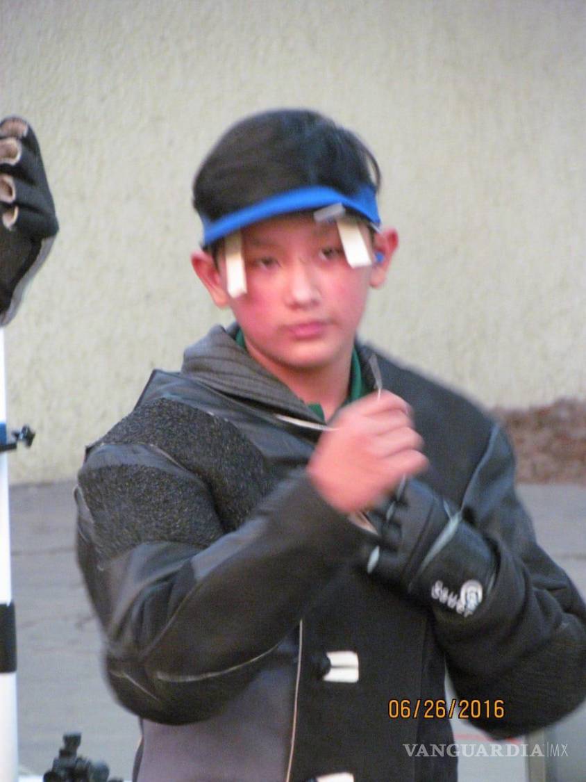 $!Edson cuando empezaba en el deporte.