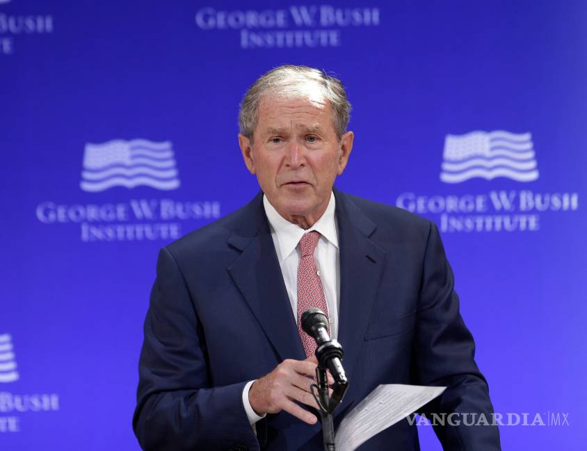 Viene una nueva era de "aislacionismo" de EU, dice George W. Bush
