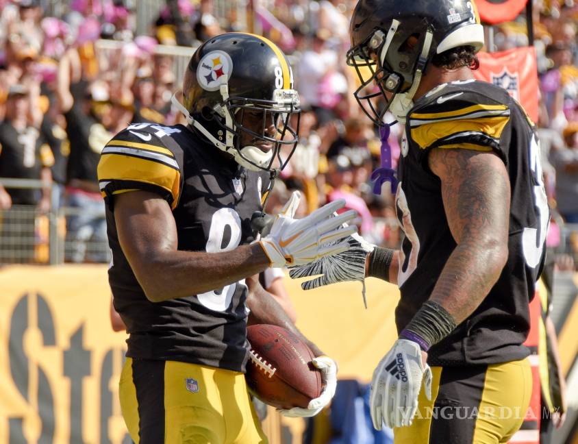 $!Antonio Brown se pone los botines correctos y le da el triunfo a los Steelers