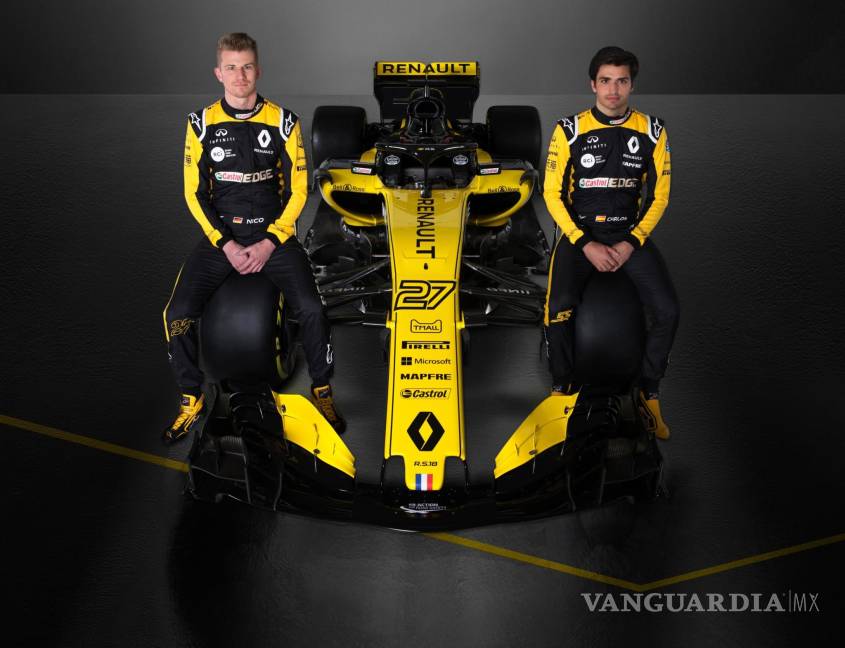$!R.S. 18, coche con el que Renault busca el campeonato F1 2018