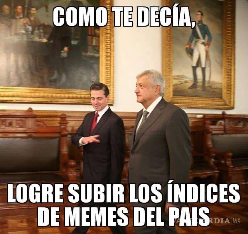 $!Peña Nieto le da consejos a AMLO en estos memes