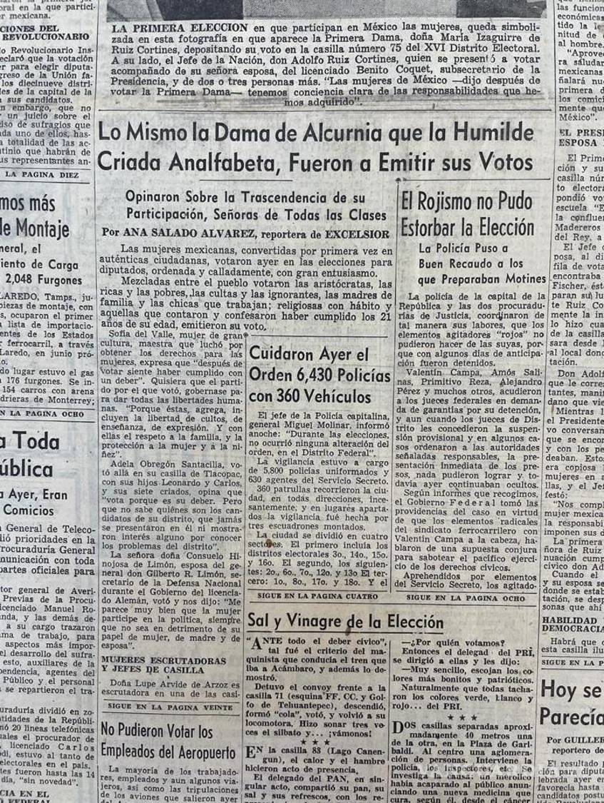 $!En las hemerotecas se puede ver cómo se dio cobertura a este episodio trascendental en la vida pública de México.