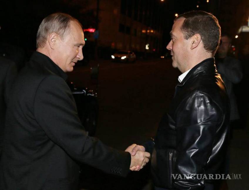 $!Victoria del Partido Político Rusia Unida fortalece a Putin y Medvedev