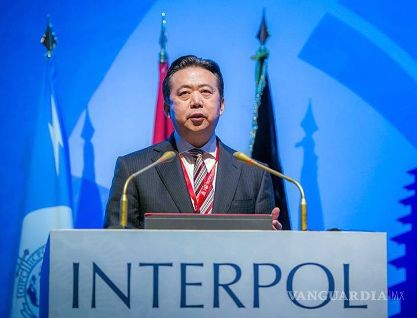 $!Un emoji de cuchillo, el último mensaje del presidente de Interpol a su esposa