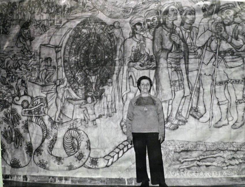 Aurora Reyes fue la primera muralista mexicana