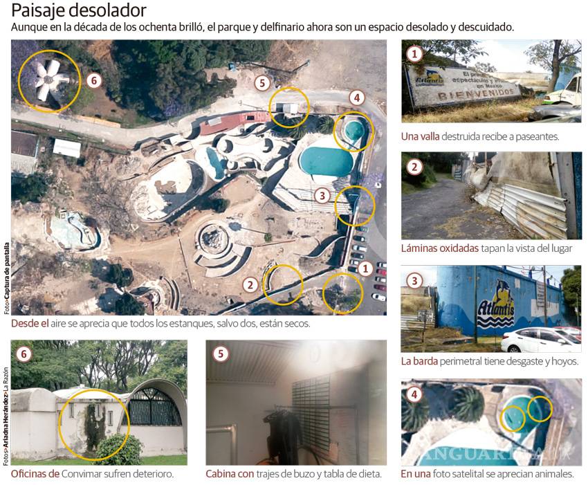 $!Abandonan Atlantis con todo y lobos marinos