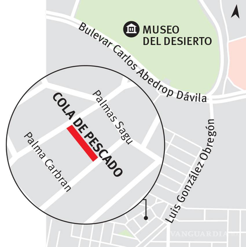 $!En la colonia 'La Palma' de Saltillo, se respira el miedo