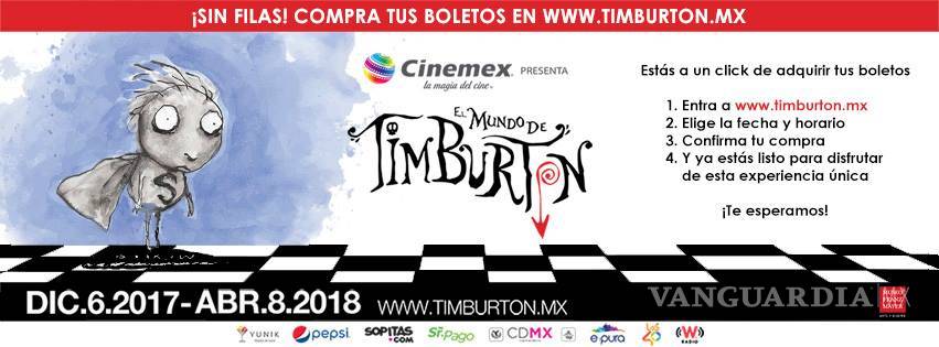 $!Tim Burton, su extraño mundo invade México