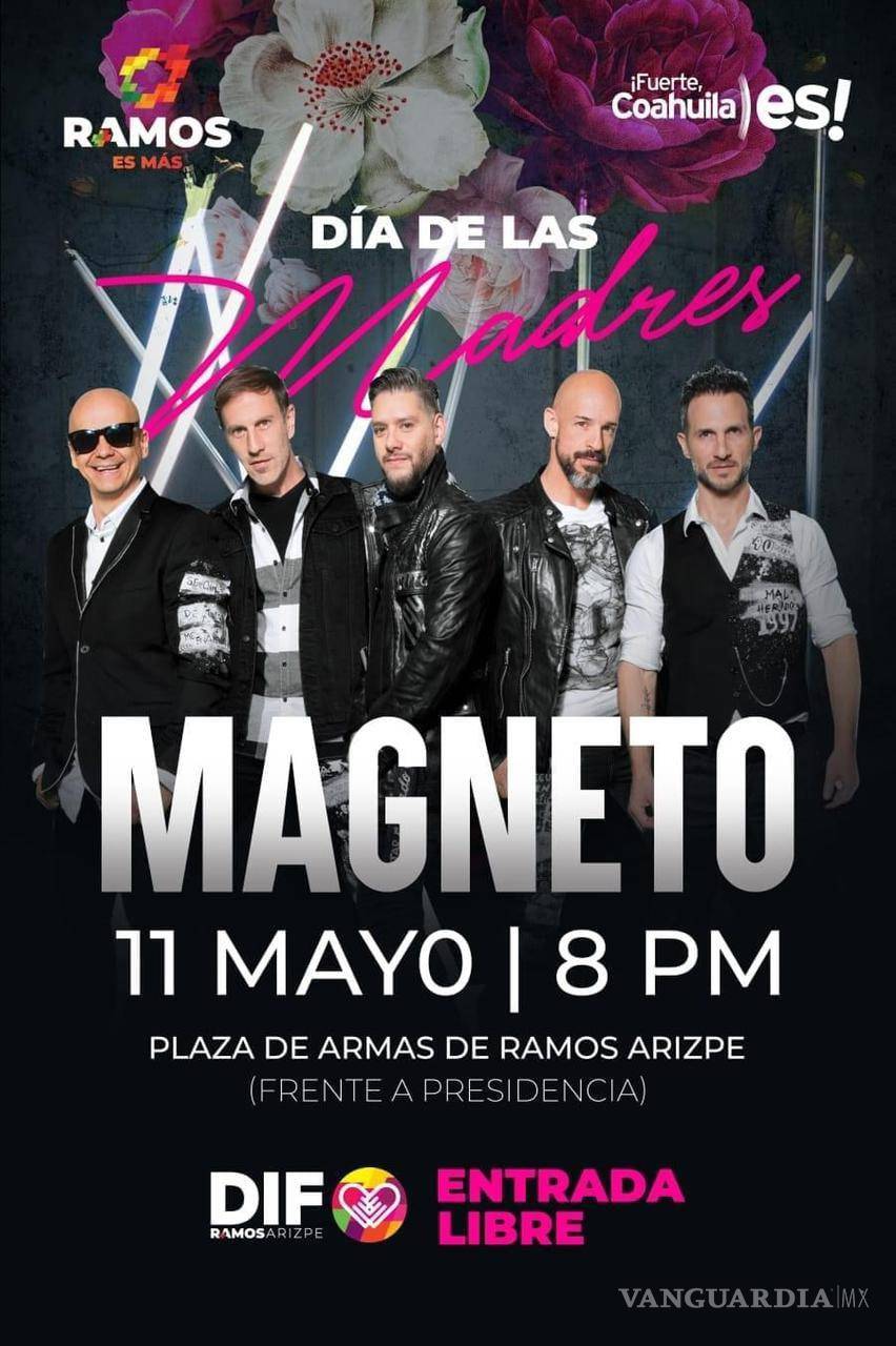 $!Ramos Arizpe regala concierto. Magneto ofrecerá show de manera gratuita frente a la Presidencia municipal