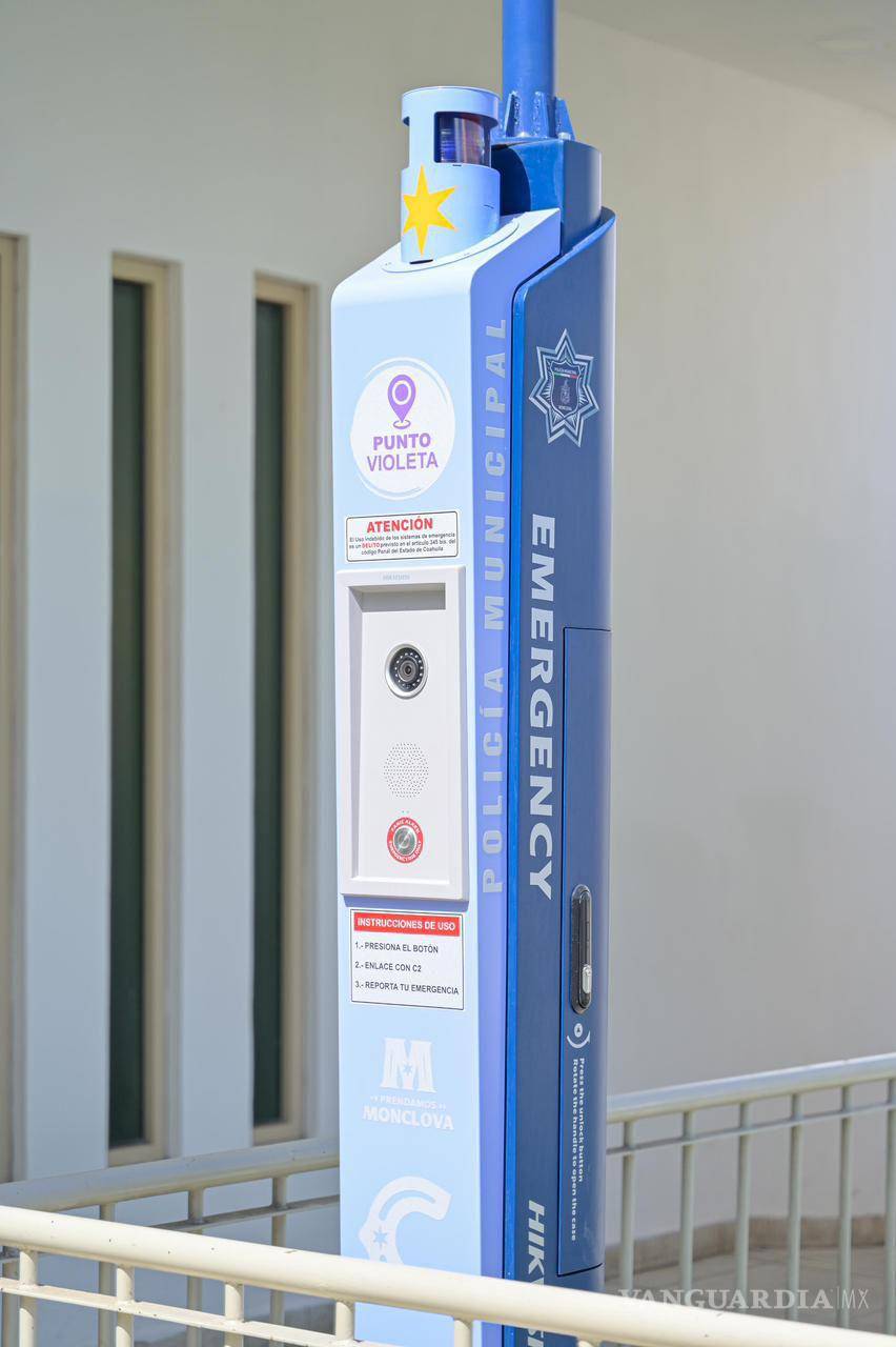 $!Los Puntos Violeta están conectados directamente al C2 de la Policía Municipal.