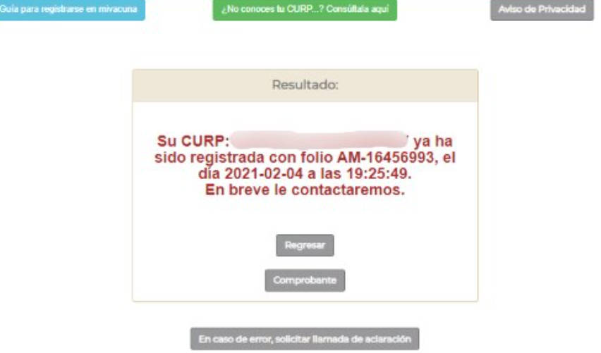 $!López Obrador se registra en el portal de Salud para recibir vacuna antiCOVID