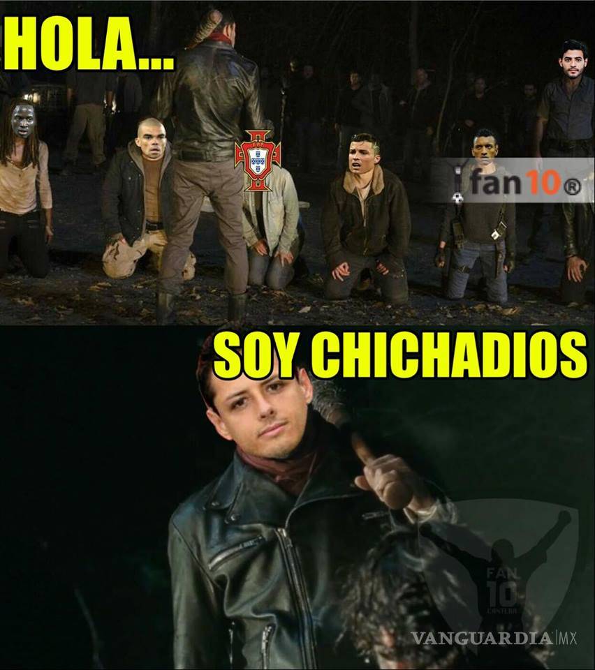 $!Los memes del México vs Portugal
