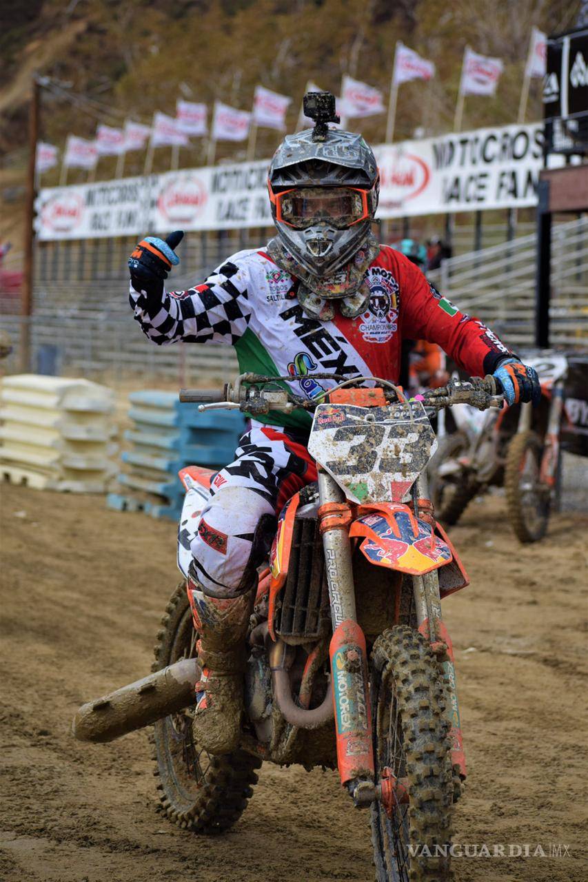 $!Saltillenses conquistan el Mundial de Motocross en San Bernardino, California