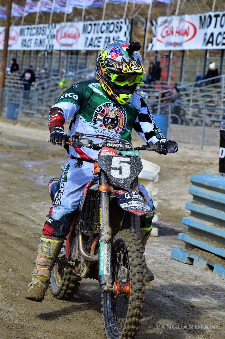 $!Saltillenses conquistan el Mundial de Motocross en San Bernardino, California